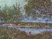 Alfred Sisley Weg der alten Fahre in By oil painting on canvas
